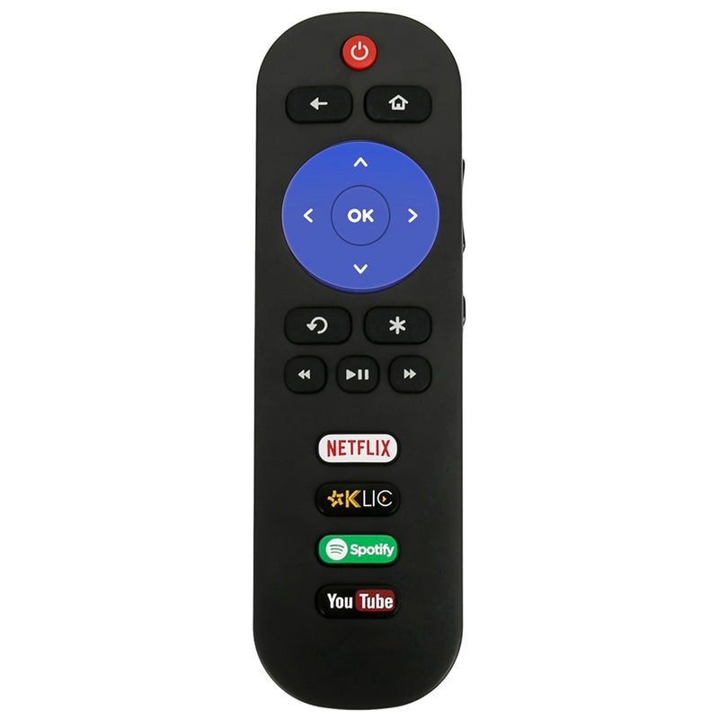 ZdalaMit RC280 Replace Remote Applicable for TCL Roku TV 48FS3700 49S405 50FS3750 50FS3850 43S305 32FS3700 65US5800 43FP110 49FP110 55UP120 32FS4610R 32S800 40S3800 55US57 49S305 65S405 43S405 49S405 55S405 - Image 2